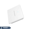 Grandstream GWN7602 | Access Point Wi-Fi Văn Phòng Ốp Tường Tốc Độ 1.17Gbps - Chịu Tải 80 Thiết Bị