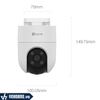 EZVIZ H8C 2K+ | Camera WiFi 4MP 360 Ngoài Trời Có Đèn LED Cho Ảnh Màu Buổi Tối