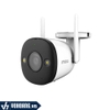 Imou IPC-F42FP | Camera Wifi Ngoài Trời 4MP - Tích Hợp Mic - Màu Ban Đêm