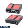 NOYAFA NF-468B | Bộ Test Dây Mạng - Kiểm Tra Tiêu Chuẩn RJ11-RJ45-Cáp Đồng Trục