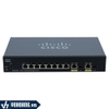 Cisco SF352-08P-K9 | Switch Quản Lý PoE 8 Cổng - Công Suất 30W Mỗi Cổng - 2 Combo mini-GBIC Ports