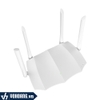 TENDA AC5 V3.0 | Router WiFi 2 Băng Tần Chuẩn AC1200 Hỗ Trợ 4 Anten 6dBi Phủ Sóng Rộng