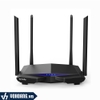 TENDA AC6 | Router WiFi Xuyên Tường Chuẩn AC1200 Tốc Độ Cao Thích Hợp Cho Nhà, Chung Cư...