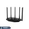 TENDA TX2 Pro | Router WiFi6 Tốc Độ AX1500Mbps Phát Sóng Rộng Với 5 Anten 6Dbi