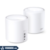 TP-Link Deco X10 (Pack 2) | Bộ Mesh Wi-Fi 6 Cho Gia Đình AX1500