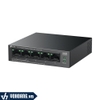 TP-LINK LS105GP | Switch 5 Cổng Gigabit - 4 Cổng PoE+ 65W