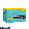 TP-LINK LS108GP | Switch Để Bàn Gigabit Với 8 Cổng PoE+ Tổng Công Suất 62W