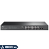 TP-LINK TL-SG2218P | Smart Switch Omada 16 Port PoE+ Gigabit Và 2 Port SFP Gigabit