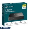 TP-Link VIGI NVR1008H-8MP | Đầu Ghi Camera 8 Kênh PoE - Hỗ Trợ Lên Đến 10TB