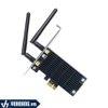 Tp-Link Archer T6E | Bộ Chuyển Đổi Wi-Fi Băng Tần Kép PCI Express AC1300 | Hàng Chính Hãng