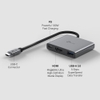 TP-Link UH3020C | Hub Chuyển Đổi USB-C Ra 3 Đầu USB-C, HDMI, USB-A 3.0