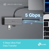 TP-Link UH5020C | Hub Chuyển Đổi USB-C Ra 5 Đầu 2 x USB-C, HDMI, 2 x USB-A 3.0