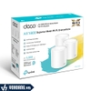 TP-Link Deco X20 (Pack 3)| Hệ Thống Mesh Wi-Fi Thế Thệ 6 Không Điểm Chết Tốc Độ AX1800