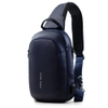 Túi Đeo Chéo Đa Tiện Ích, Tích Hợp Cổng Sạc USB, Fix iPad 9.7-11 inch KINGBAG JULIUS II - Navy