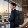 Balo Công Thái Học, Nén Chân Không Tự Động (ko cần máy), Thiết Kế Hiện Đại & Sang Trọng, Chống Nước Tuyệt Đối, Sức Chứa 25L lên 60L ROKIN AIRBAG PRO