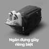 Balo Siêu Phẩm, Sức Chứa KHỦNG HƠN VALI, Ngăn Laptop 18 inch & Ngăn Giày Riêng Biệt, Ngăn mở rộng 5cm, Độc Quyền Công Nghệ Flexvent ROKIN MASTER
