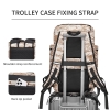 Balo Đi Phượt Đa Năng, Tối Đa Tiện Ích, Vố Số Ngăn Phụ Kiện OUTWALK BIG TRAVEL - Camo