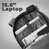 Balo Nhỏ Gọn, Cực Mỏng & Siêu Nhẹ, Thiết Kế Tối Giản (Có Ngăn Laptop 15,6 inch) ROKIN SPEED