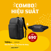 COMBO TỐI ƯU HIỆU SUẤT, ĐA MỤC ĐÍCH (Office, Travel, Business Trip, School/ Sport, Gym, Fitness, Run...) Khi Kết Hợp BALO ĐA NĂNG & TÚI THỂ THAO