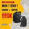 [COMBO HOT] Mua Balo Du Lịch Cao Cấp ROADER TẶNG NGAY Balo Laptop KRATOS