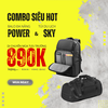 COMBO SIÊU ƯU ĐÃI - Di Chuyển Mùa Tựu Trường: Rokin Power & KingBag Sky