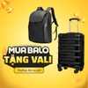 MUA BALO TẶNG VALI CHỐNG BỂ 100%