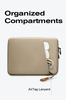 Túi Chống Sốc Bảo Vệ Macbook/ Laptop 13,3 - 14,1 inch BANGE ELVIS - KHAKI
