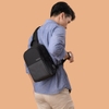 Túi Đeo Chéo Đa Tiện Ích, Tích Hợp Cổng Sạc USB, Fix iPad 9.7-11 inch KINGBAG JULIUS IV - Black