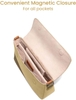 Túi Đeo Chéo Nữ Thiết Kế Thời Trang, Mới Nhất 2024 TOMTOC A0203K1 - Khaki
