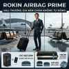 Vali/Balo Thương Gia – Nén Chân Không Tự Động, Gấp Đôi Sức Chứa, Chuẩn Kích Thước Xách Tay ROKIN AIRBAG PRIME