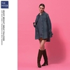 GU - Áo Nỷ Dài Tay Dáng Rộng - 2026AN28