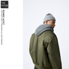 Z.R - Áo Khoác Bomber Trần Bông Dáng Relaxed-Fit - 2025AK176
