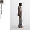 Z.R - Áo Len Dệt Kim Dáng Hoodie Wax Bạc - 2025AN35