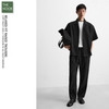 Z.R - Quần Hoa Văn Nổi Dáng Relaxed Fit - 2025QD20