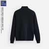 Z.R - Áo Khoác Cardigan Cổ Cao Dệt Kim Khóa Kéo - 2025AK156