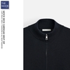 Z.R - Áo Khoác Cardigan Cổ Cao Dệt Kim Khóa Kéo - 2025AK156