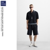 Z.R - Quần Short Dệt Kim Dáng Bermuda - 2025QS26