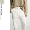 Z.R - Quần Cotton Pha Đũi Cạp Chun Dáng Đứng - 2025QB12