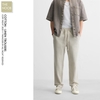 Z.R - Quần Cotton Pha Đũi Cạp Chun Dáng Đứng - 2025QB15