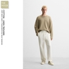 Z.R - Quần Cotton Pha Đũi Cạp Chun Dáng Đứng - 2025QB12