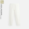 Z.R - Quần Cotton Pha Đũi Cạp Chun Dáng Đứng - 2025QB12