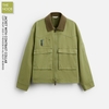 Z.R - Áo Khoác Khaki Dáng Boxy Fit - 2025AK160