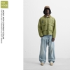 Z.R - Áo Khoác Khaki Dáng Boxy Fit - 2025AK160