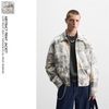 Z.R - Áo Khoác Cổ Bẻ Họa Tiết Camo - 2025AK170