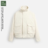 Z.R - Áo Khoác Khaki Cổ Đứng Túi Hộp - 2025AK192