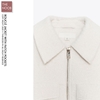 Z.R - Áo Khoác Dạ Bouclé Nữ Dáng Cropped - 2025AKW04