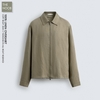 Z.R - Áo Khoác Vải Đũi Dáng Overshirt - 2025AK198