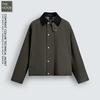 Z.R - Áo Khoác Vải Kỹ Thuật Phối Cổ Nhung - 2025AK197