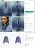 BSK - Áo Khoác Denim Trần Bông Dệt Họa Tiết Dáng Rộng - 2026AK03