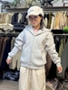 AMISU - Áo Khoác Nỷ Hoodie Nữ Có Zip Dáng Rộng - 2026AKW12